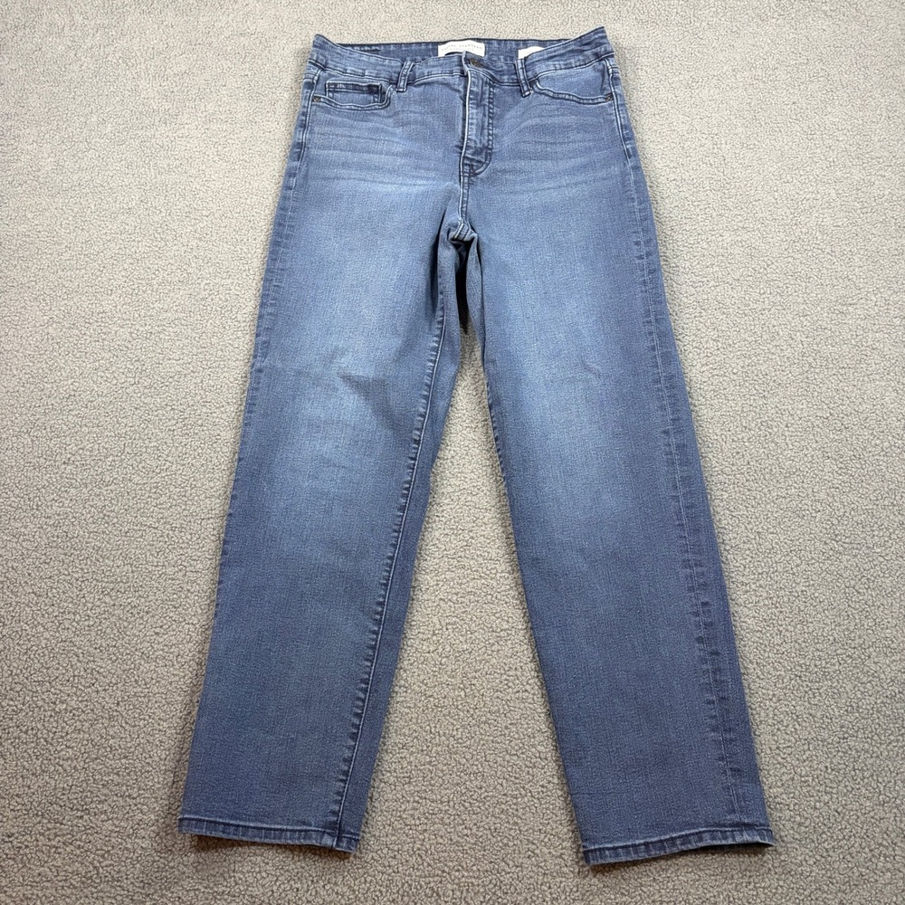 Social Standard by Sanctuary Jeans Womens 8/29 Blue Slim Straight Denim Pants